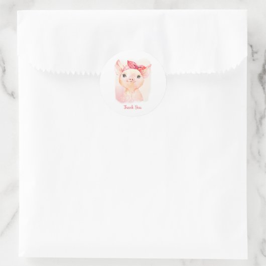 Cute Pig Stickers (Tas)