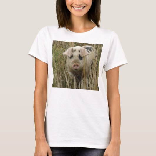 Cute Pig T Shirt (Voorkant)