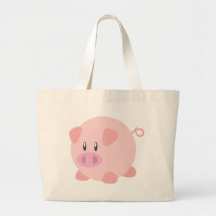 Cute Pig T Shirt, Shirten, varkenscadeaus, kunst,  Grote Tote Bag
