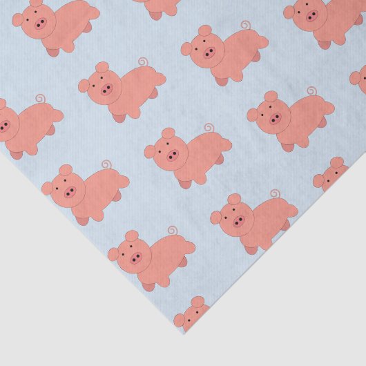 Cute Pig Tissuepapier (Detail)