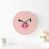 Cute Pig Wall klok (Huis)