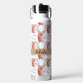Cute Pig Water Bottle – Adorable Farm Animal Drink Waterfles