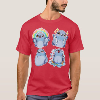 Cute Pigeon 12 T-shirt