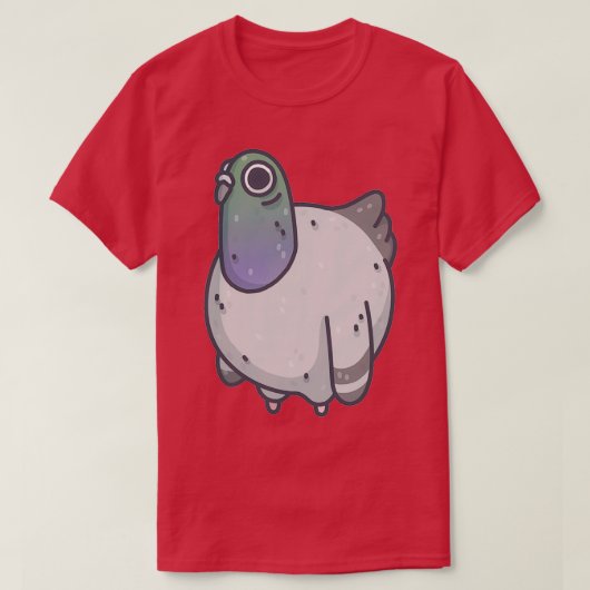 Cute Pigeon 15 T-shirt (Design voorkant)
