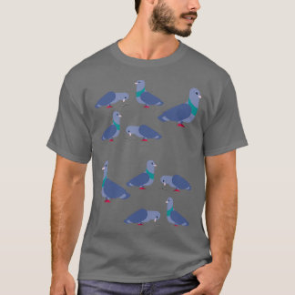 Cute Pigeon Pattern 1 T-shirt