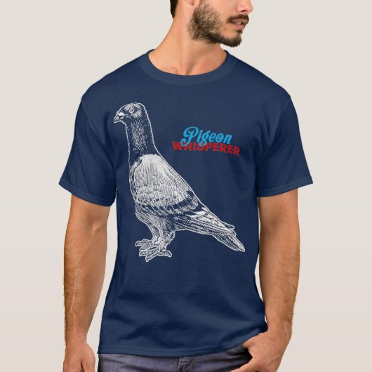 Cute Pigeon Racing Lover Love Pigeons Costuum T-shirt (Voorkant)