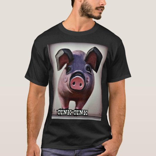 Cute Piggie Oink Oink 21 T-shirt (Voorkant)