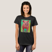 Cute Piggie Oink Oink 32 T-shirt (Voorkant volledig)