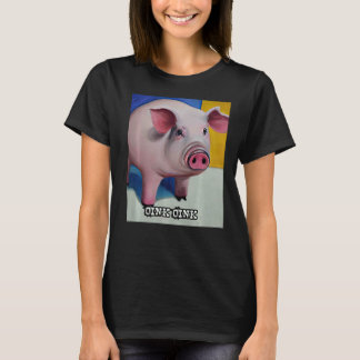 Cute Piggie Oink Oink 42 T-shirt
