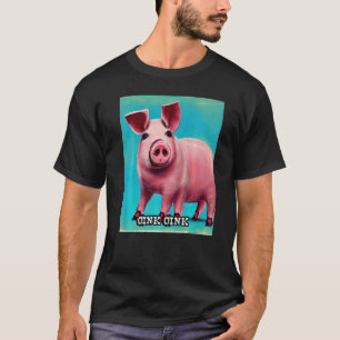 Cute Piggie Oink Oink 44 T-shirt