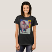 Cute Piggie Oink Oink 45 T-shirt (Voorkant volledig)