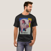 Cute Piggie Oink Oink 45 T-shirt (Voorkant volledig)
