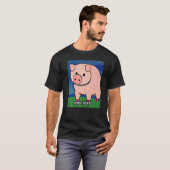Cute Piggie Oink Oink 9 T-shirt (Voorkant volledig)