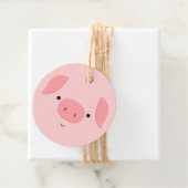 Cute Piggy Bedankjes Labels (In situ)