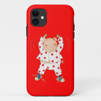 Cute Piggy Exercising Case-Mate iPhone Case