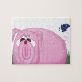 Cute Piglet Chumley and Beauful Friends Legpuzzel (Horizontaal)