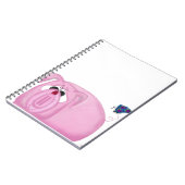 Cute Piglet Chumley and Beauful Friends Notitieboek (Linkerzijde)