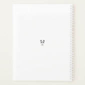 Cute Piglet Chumley and Beauful Friends Planner (Achterkant)