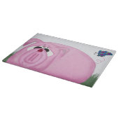 Cute Piglet Chumley and Beauful Friends Snijplank (Hoek)