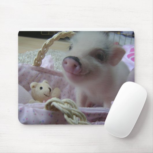 Cute Piglet Muismat (Met muis)