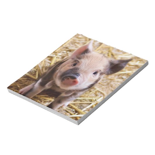 Cute Piglet Notitieblok (Linkerzijde)