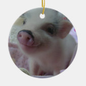 Cute Piglet Ornament (Voorkant)