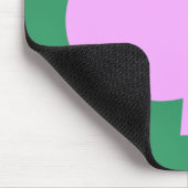 Cute Piglet Silhouette Muismat (Hoek)