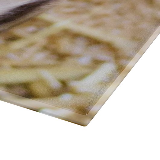 Cute Piglet Snijplank (Hoek)