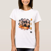 Cute Pigs Pig Piggy for a true fan T-shirt (Voorkant)