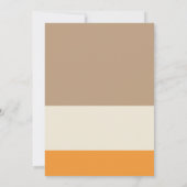 Cute Pilgrim Cat Purrfect Thanksgiving Dinner Kaart (Achterkant)