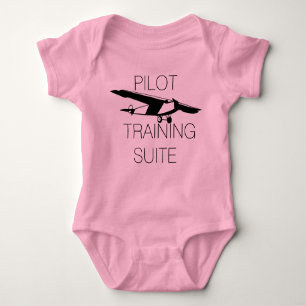 Cute Pilot-trainingssuite Romper