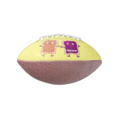 Cute pindakaas en jelly sandwich cartoon american football (Gedraaid 90)