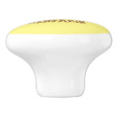 Cute pindakaas en jelly sandwich cartoon keramische knop (Zijkant)