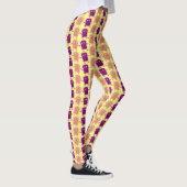 Cute pindakaas en jelly sandwich cartoon leggings (Rechts)