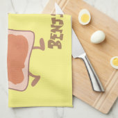 Cute pindakaas en jelly sandwich cartoon theedoek (Quarter Fold)