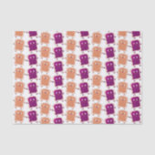 Cute pindakaas en jelly sandwich cartoon tissuepapier (Voorkant)