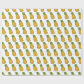 Cute Pineapple Cadeaupapier (Vlak)