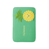 Cute pineapple cartoon illustratie badmat (Voorkant Verticaal)