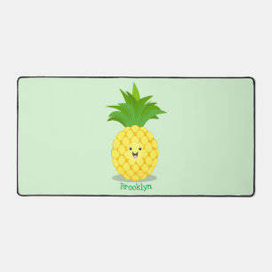 Cute pineapple cartoon illustratie bureaumat