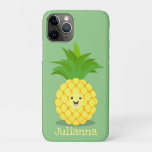 Cute pineapple cartoon illustratie Case-Mate iPhone case