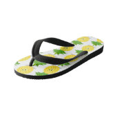 Cute pineapple cartoon illustratie kinder teenslippers (Schuin)