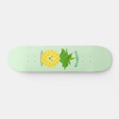 Cute pineapple cartoon illustratie persoonlijk skateboard (Horizontaal)