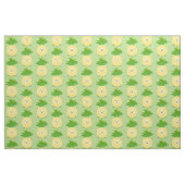 Cute pineapple cartoon illustratie stof (Fat Quarter)