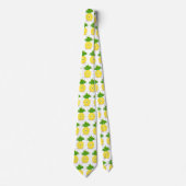 Cute pineapple cartoon illustratie stropdas (Voorkant)