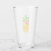 Cute Pineapple Glas (Achterkant)
