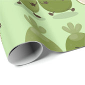 Cute pineapple guava feijoa cartoon cadeaupapier (Rol Hoek)