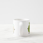 Cute pineapple guava feijoa cartoon espresso kop (Achterkant)