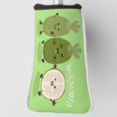 Cute pineapple guava feijoa cartoon golfheadcover (Draai 90)