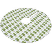 Cute pineapple guava feijoa cartoon kerstboom rok (Gekanteld)