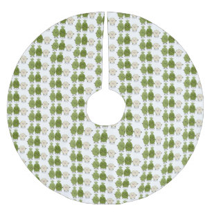 Cute pineapple guava feijoa cartoon kerstboom rok